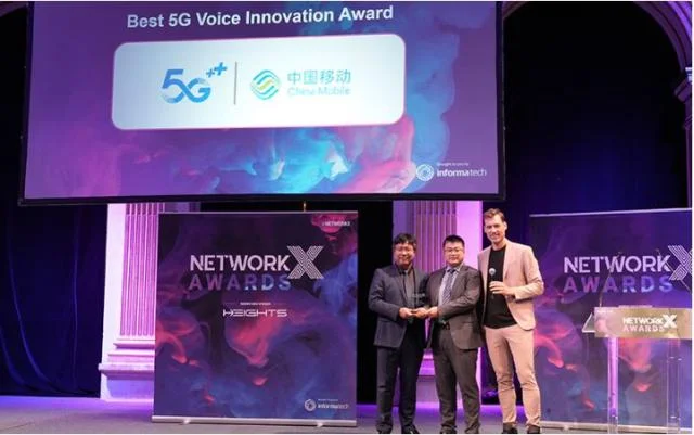 China Mobile and Huawei awarded best 5G voice innovation for 5G calling solution