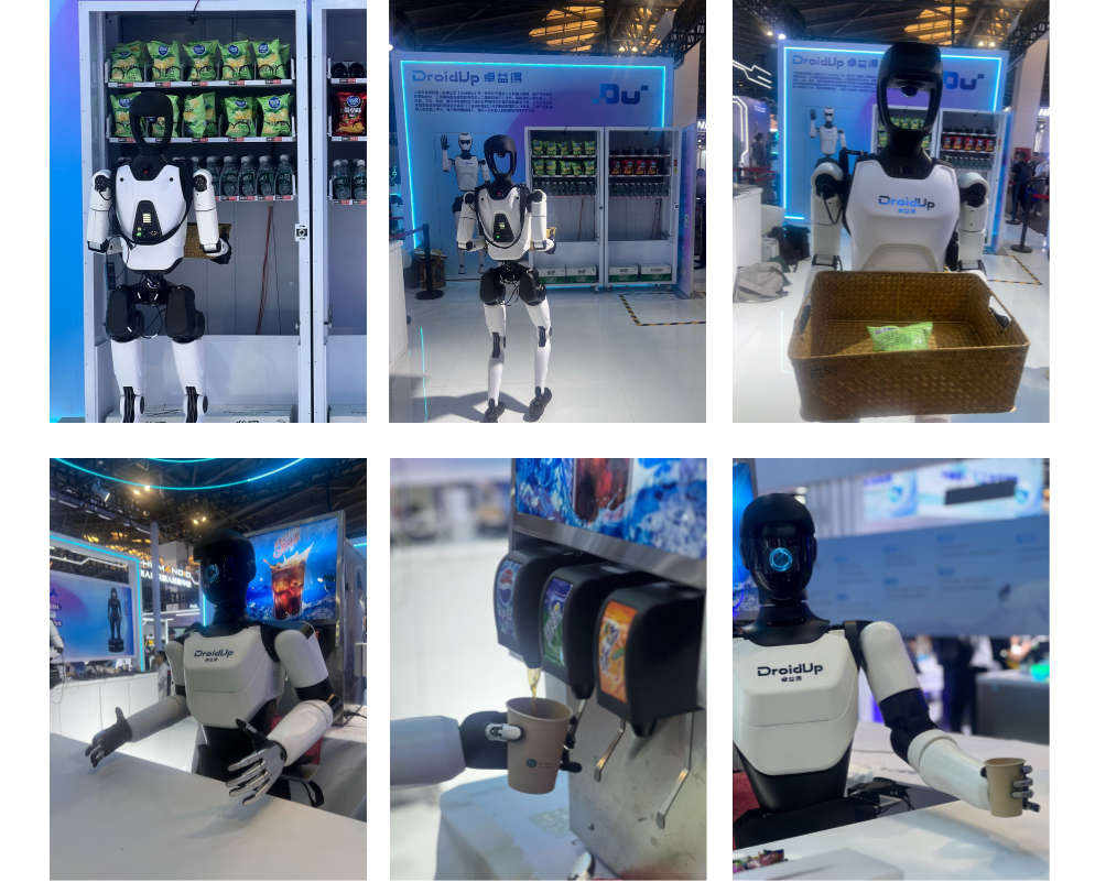 ZTE 5G-A EasyOn·Robot private network facilitates multi-robot collaboration at WAIC 2025